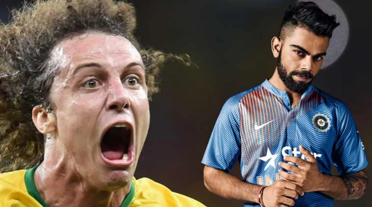 David Luiz has a special message for Virat Kohli