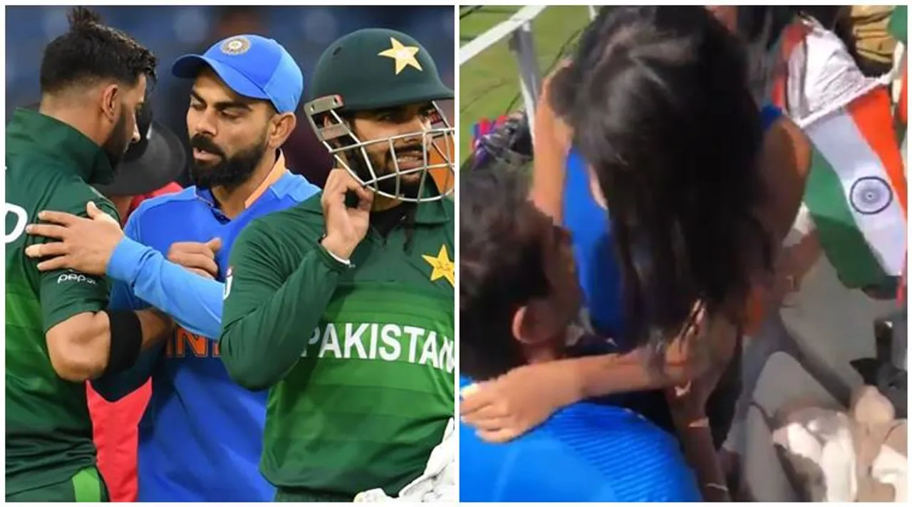 Indian fan proposes his girlfriend