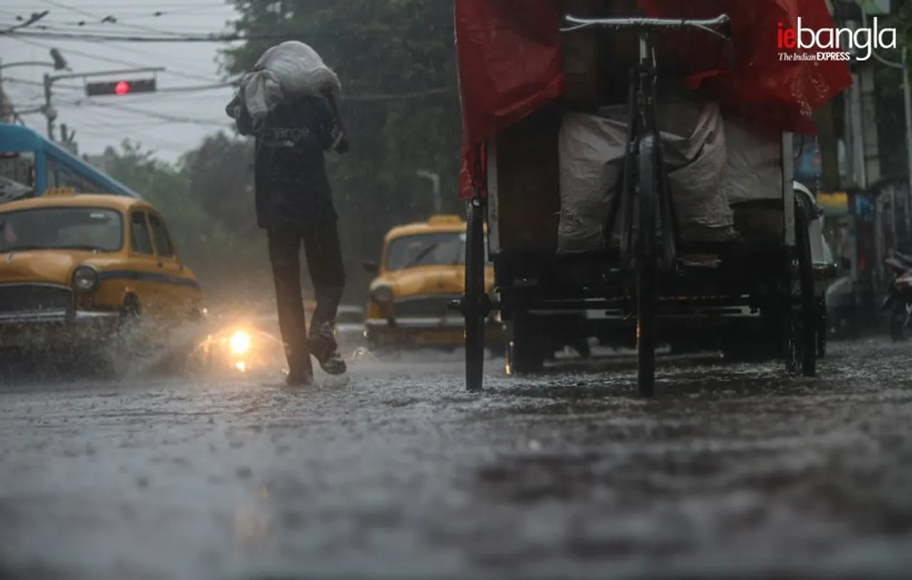 Rain,বৃষ্টি, Kolkata, আবহাওয়া, evening, বিকেল, Weather, কলকাতা, Monsoon, বর্ষাকাল, Summer, গরমকাল