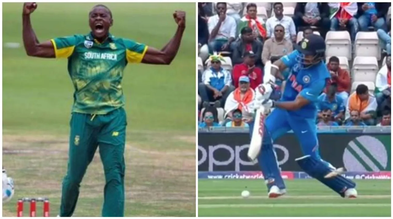 Shikhar Dhawan kagiso rabada