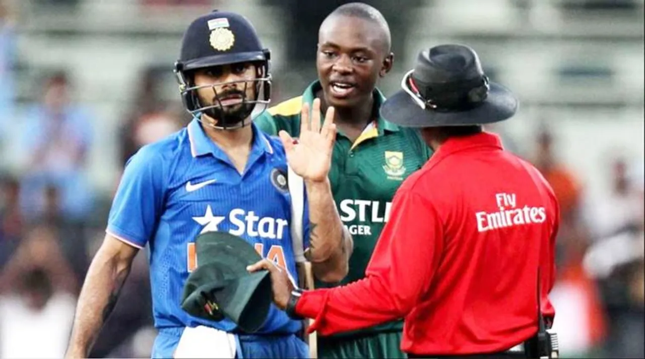 VIRAT KOHLI KAGISO RABADA