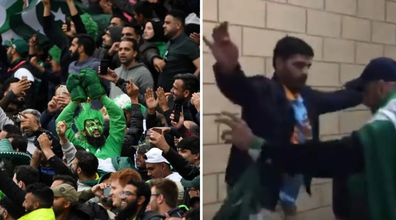ndia, Pakistan fans dance together