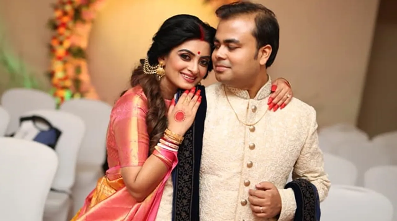 Actress Ankita Majumder's husband Soumitra Paul's first Jamai Sasthi
