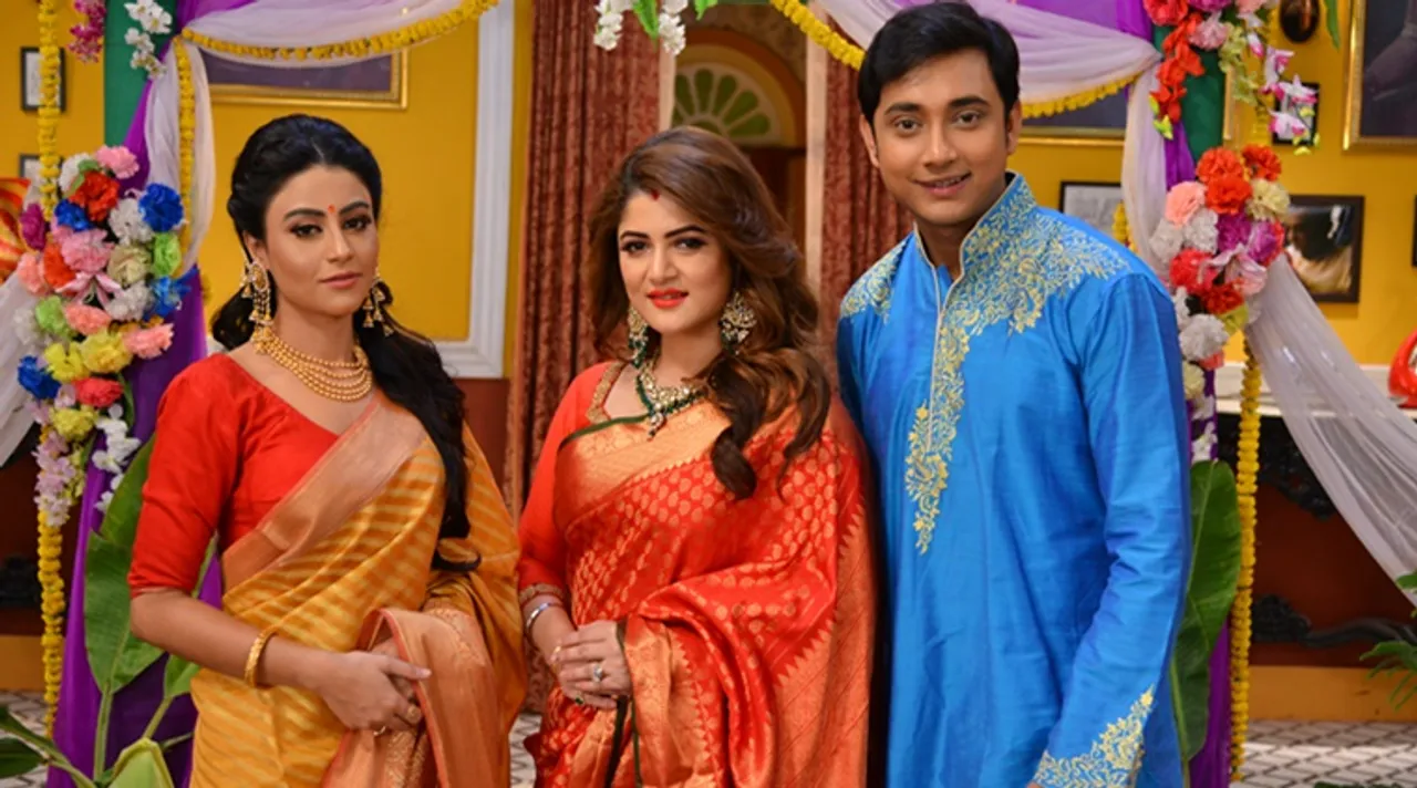 Srabanti Chatterjee cameo in Bengali serial Gangster Ganga
