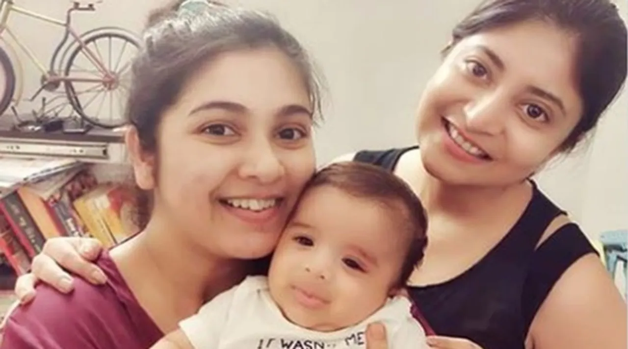 Sandipta Sen shares first pics of Payel De's son