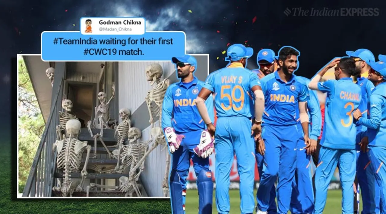ICC World Cup 2019: As India gears up for first match, Indian fans mock delay