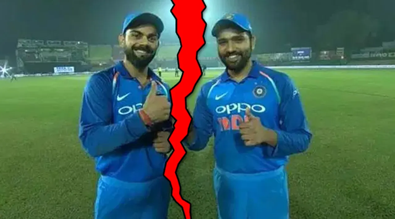 Virat Kohli and Rohit Sharma