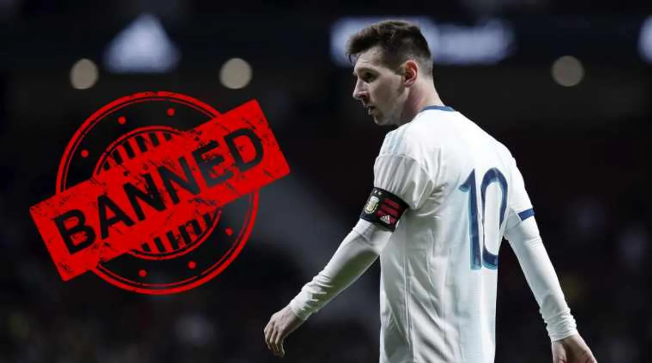 Lionel Messi suspended from Argentina for 3 months for comments