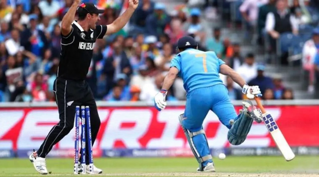 MS DHONI IN IND VS NZ