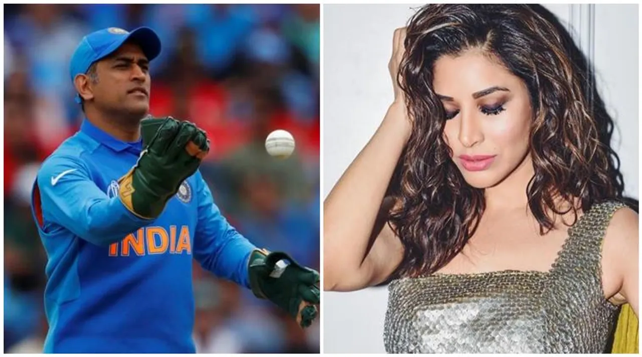 dhoni and sophie