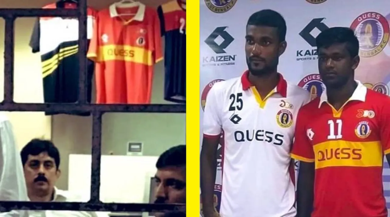East Bengal unveil centenary jersey