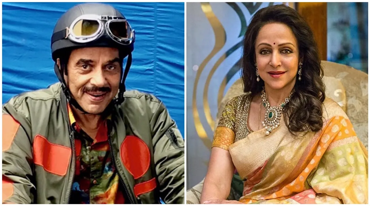 Hema Malini Swachh Bharat Abhiyan action Dharmendra funny comment