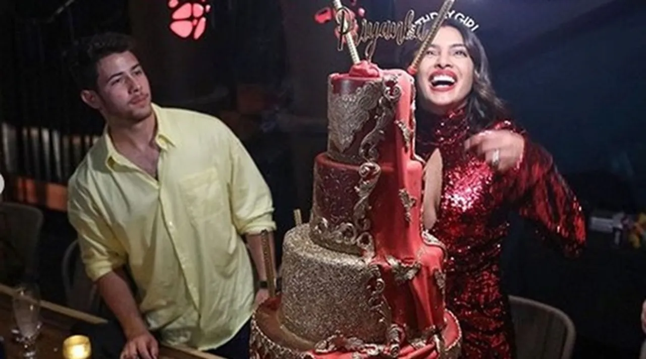 Priyanka Chopra birthday cake worth 3 lacs paid by Nick Jonas