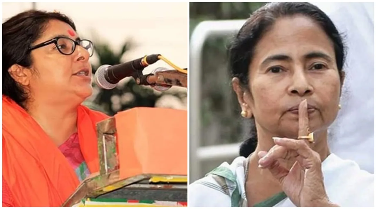 locket chatterjeem mamata banerjee, লকেট চট্টোপাধ্যায়, মমতা বন্দ্যোপাধ্যায়
