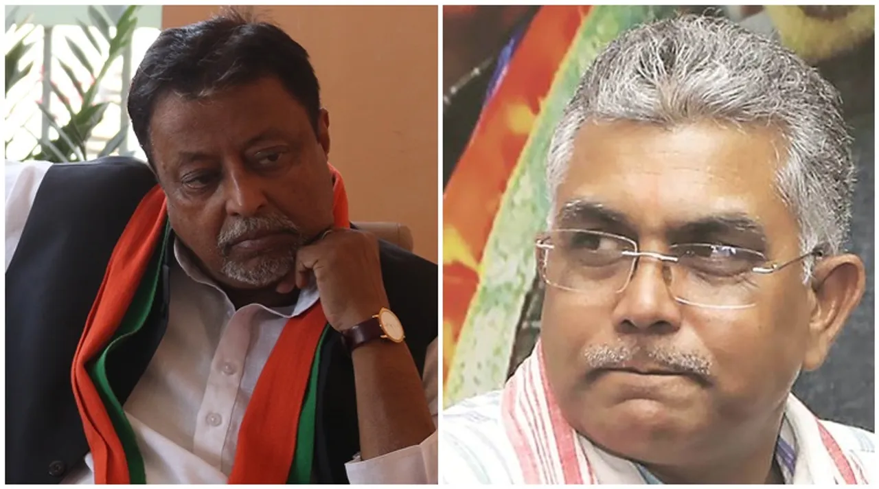 mukul roy, dilip ghosh, মুকুল রায়, দিলীপ ঘোষ
