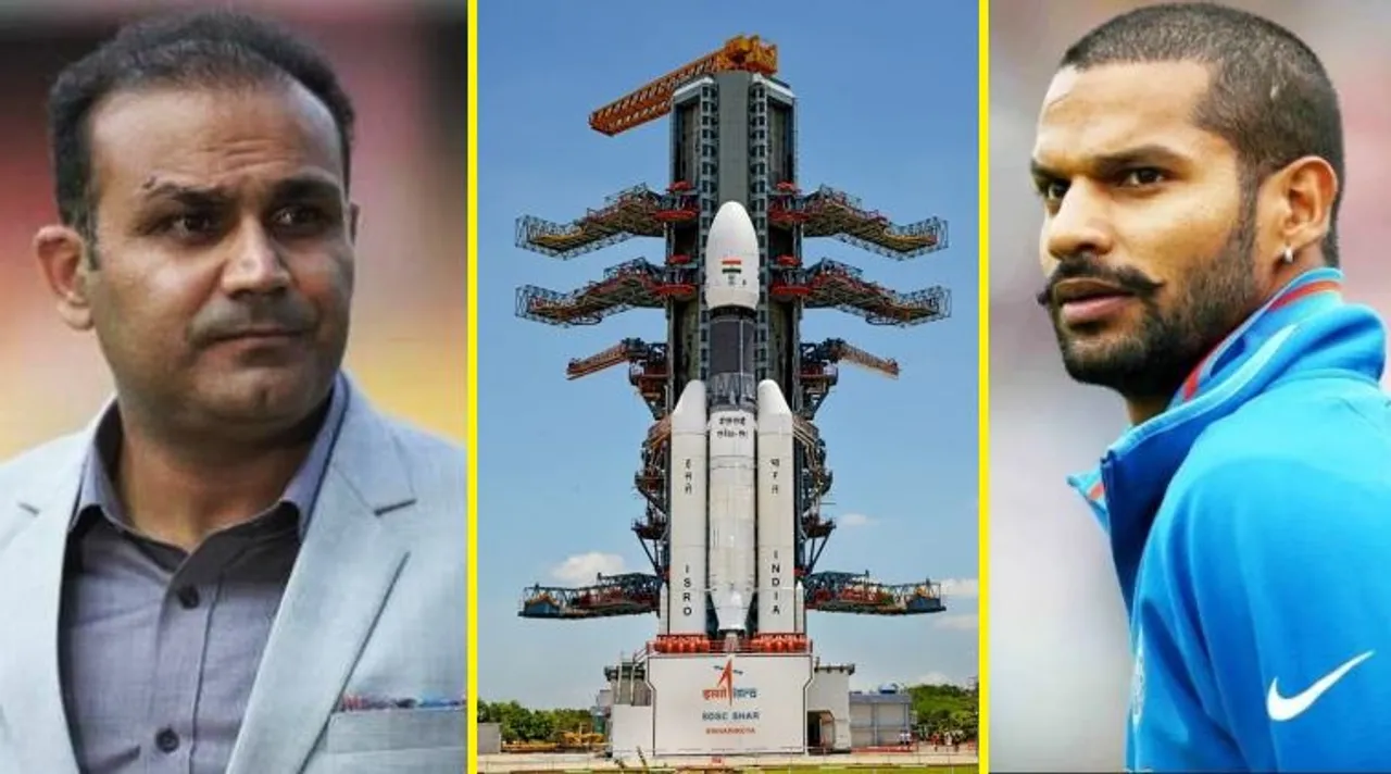Indian cricketers hails ISRO’s Chandrayaan-2 launch