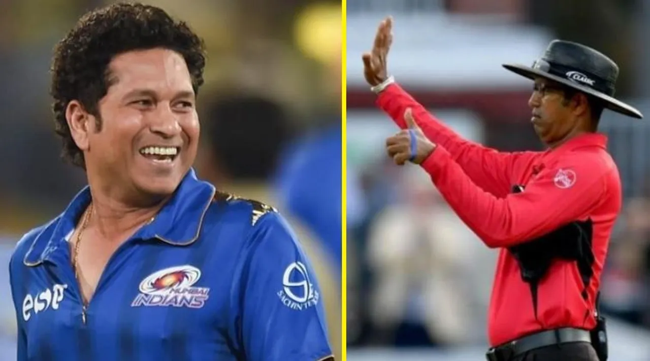 Sachin Tendulkar shares video but Kumar Dharamsena gets trolled
