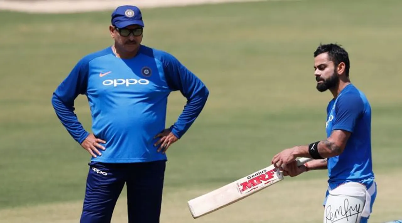 shastri and kohli