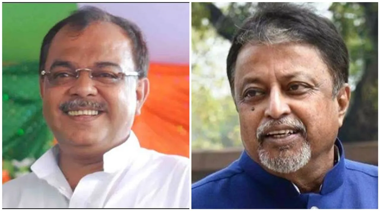 mukul roy, sovan chatterjee, মুকুল রায়, শোভন চট্টোপাধ্যায়