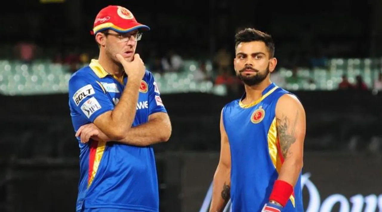 virat kohli with Vettori