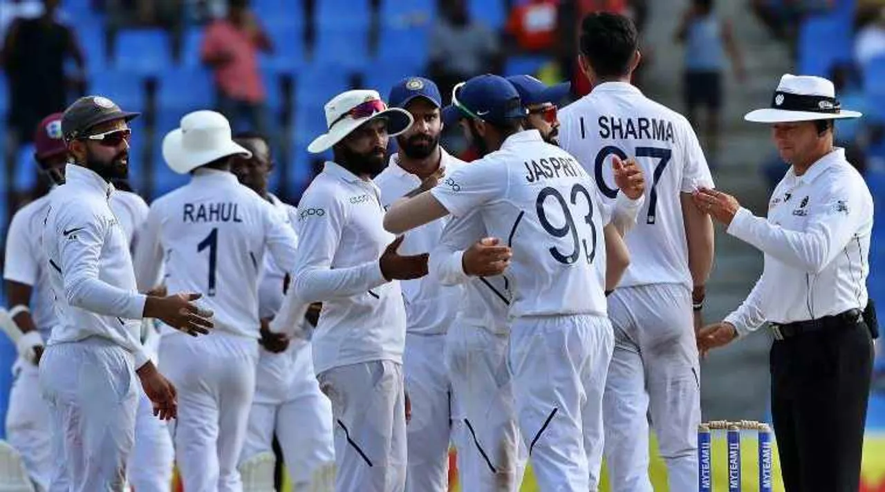 India defeat Windies by 318 runs