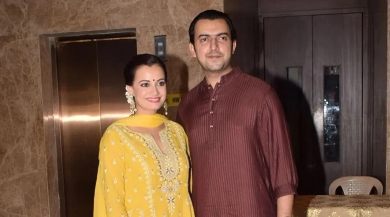 Dia Mirza and Sahil Sangha tied the knot in October 2014.