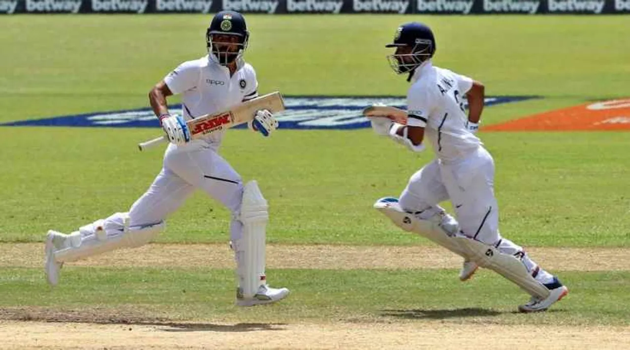 Kohli, Rahane fifties move India into dominant position