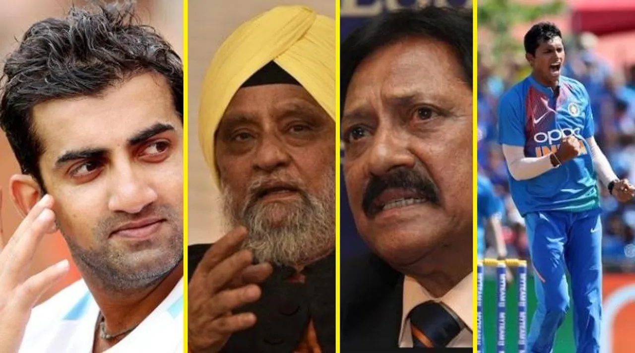 Gautam Gambhir takes a dig at Bishan Singh Bedi, Chetan Chauhanafter Navdeep Saini's impressive debut