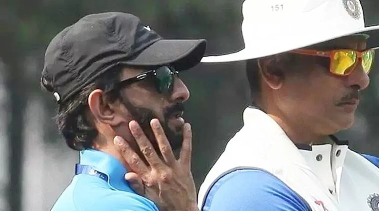 VIKRAM RATHORE WITH RAVI SHASTRI