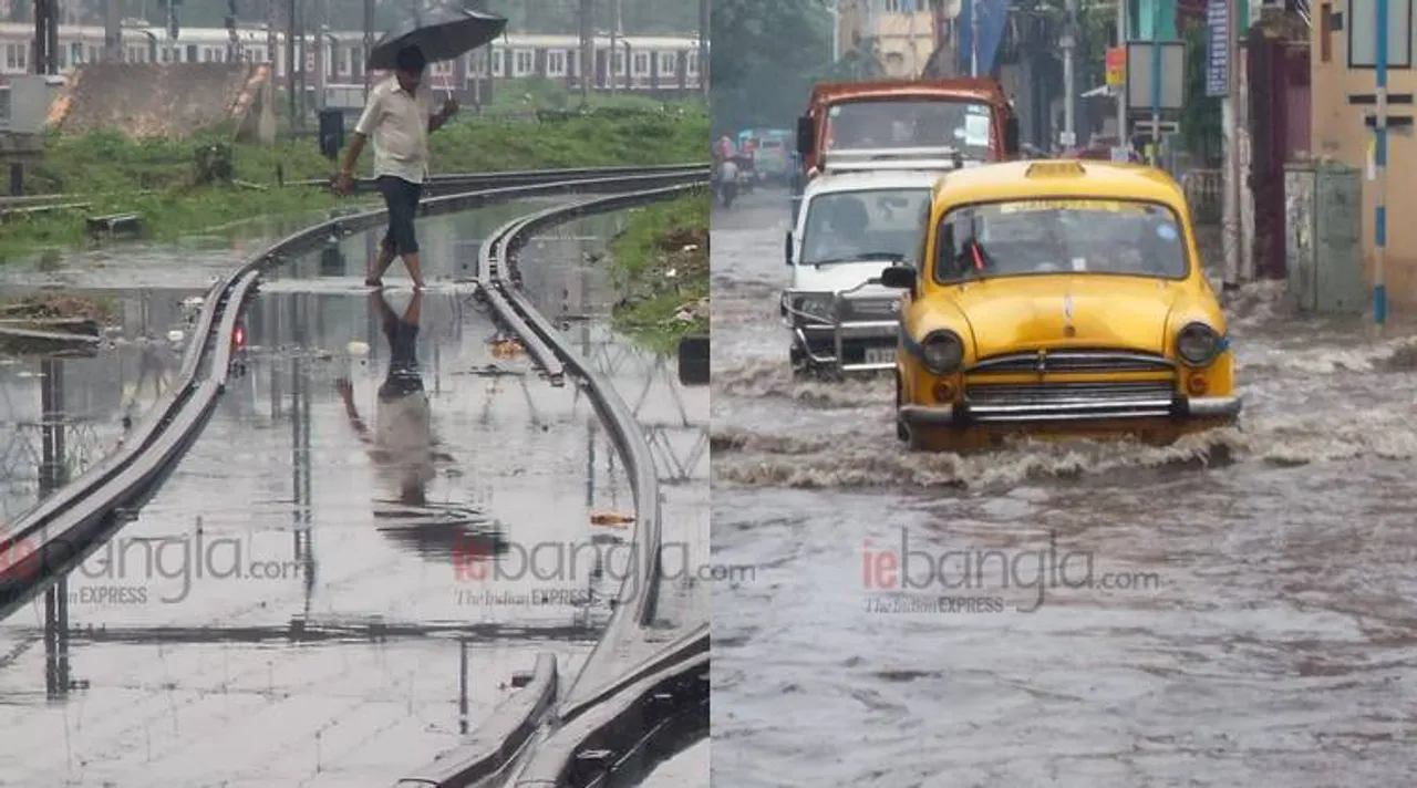 howrah waterlogged