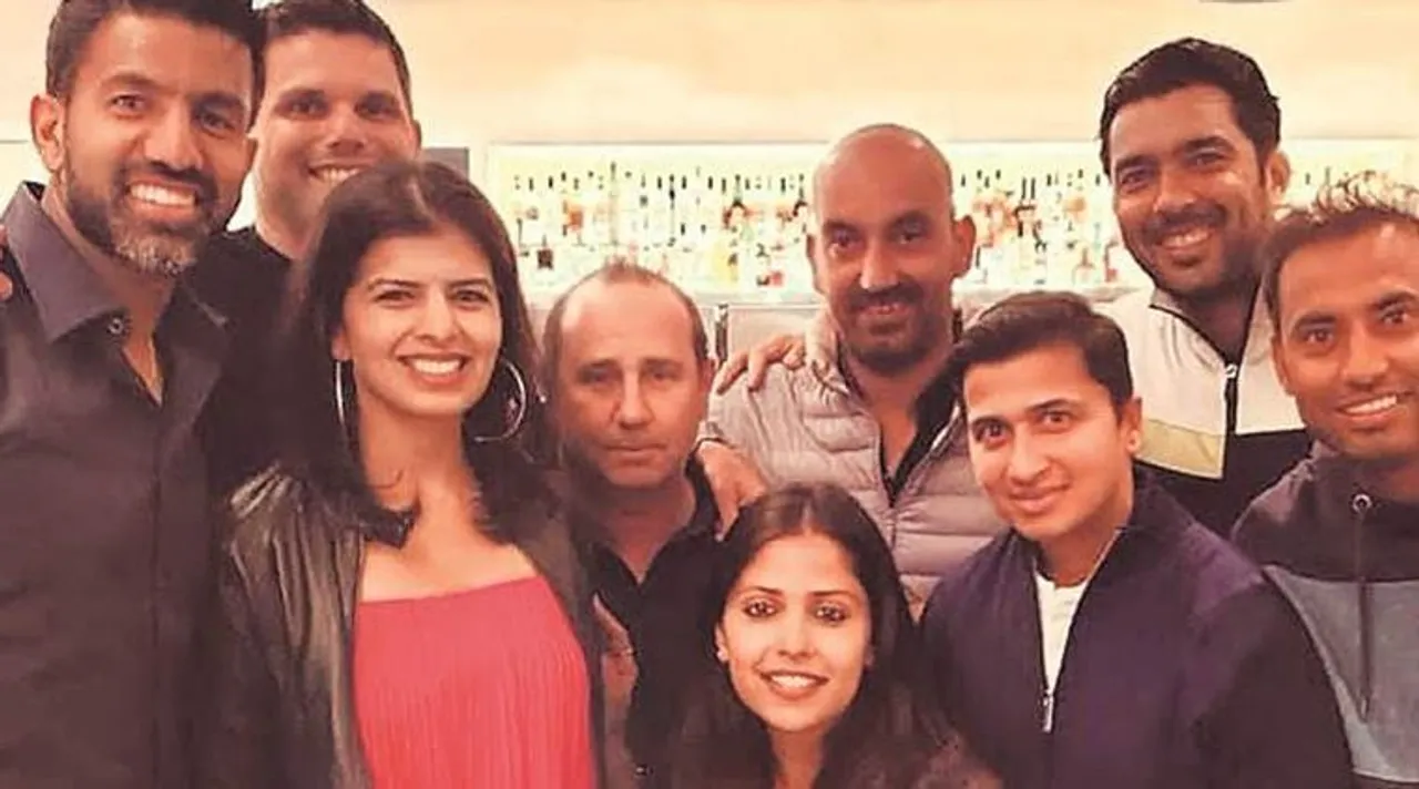 india-paksitan tennis players