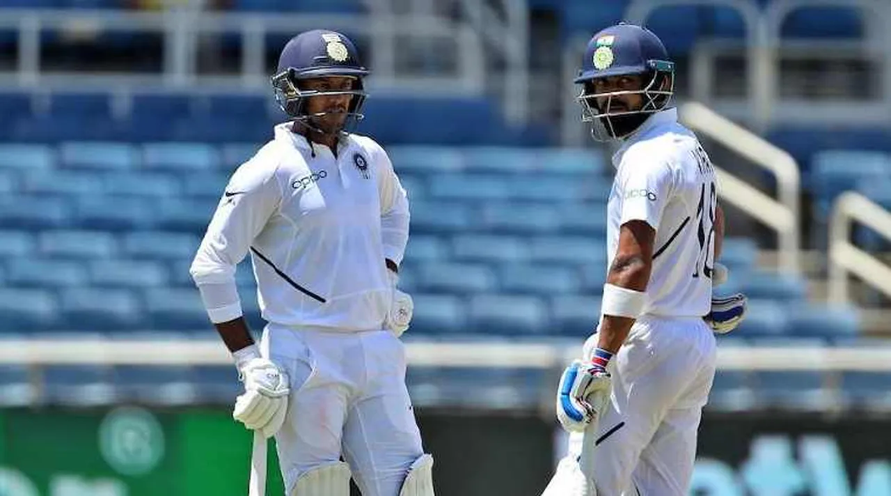 India vs West Indies, 2nd Test Day 1: Virat-Mayank helps india