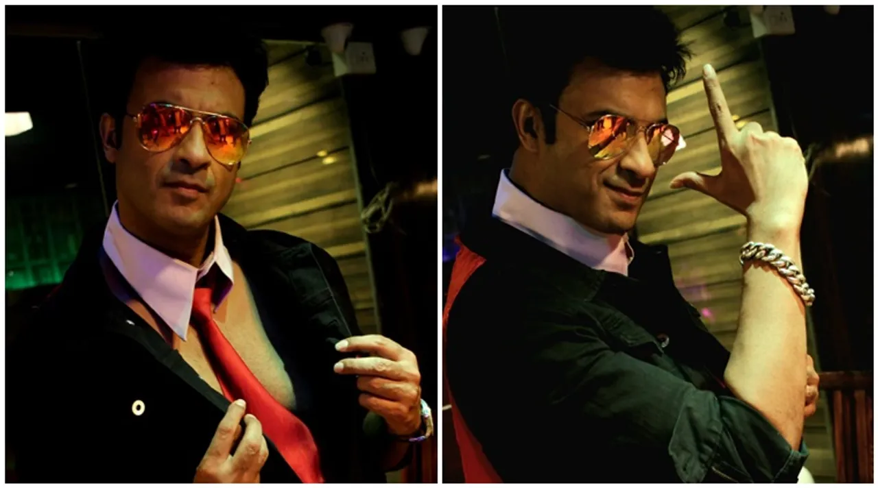 Samrat Mukherjee as Bhojpuri Hero in Dupur Thakurpo 3