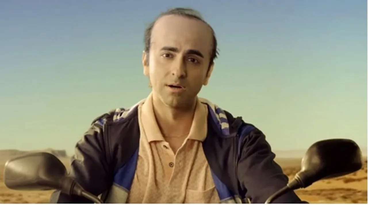 Ayushmann Khurrana bald look Bala teaser