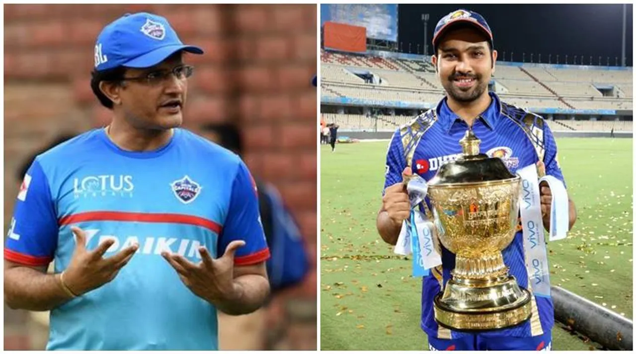 sourav ganguly and rohit sharma
