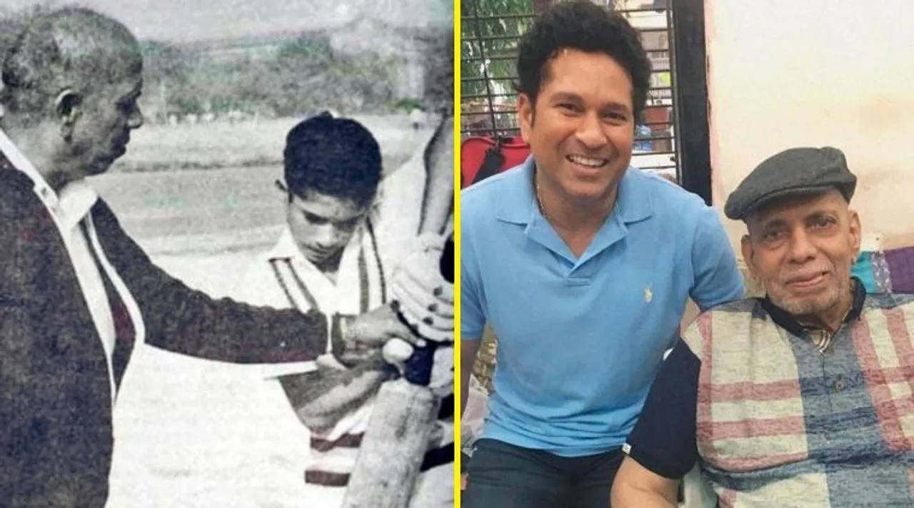 Sachin Tendulkar pay tribute to Ramakant Achrekar on Teachers Day 2019
