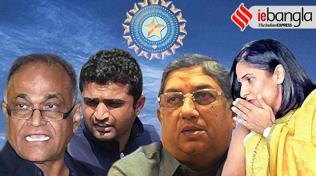 N Srinivasan’s daughter, Niranjan Shah’s son elected to top state posts