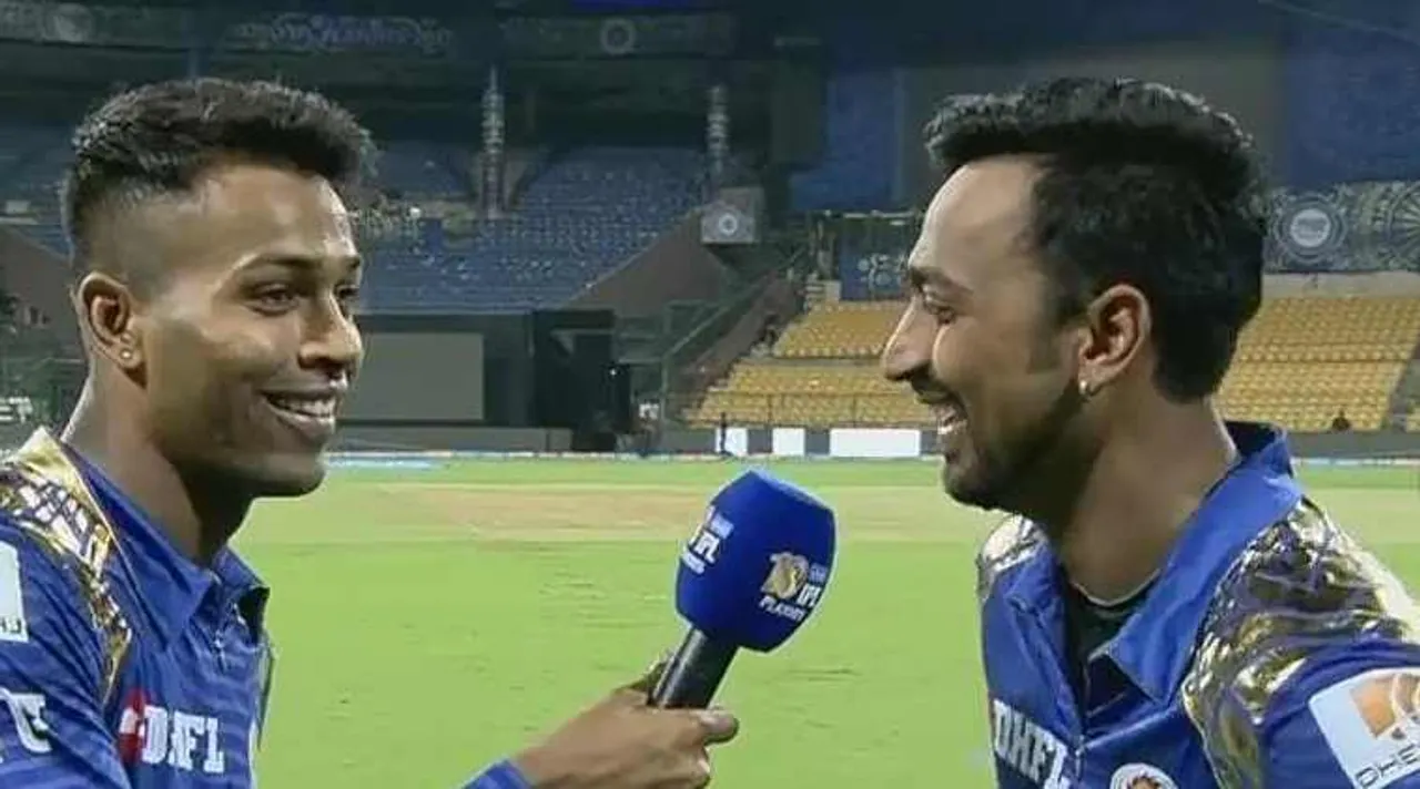 Hardik Pandya apologises for almost knocking Krunal’s head off in practice session