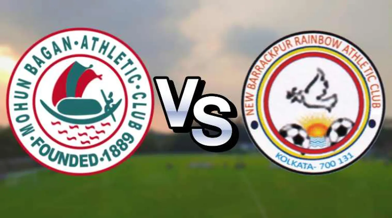 Calcutta Football League, Mohun Bagan vs NBP Rainbow AC