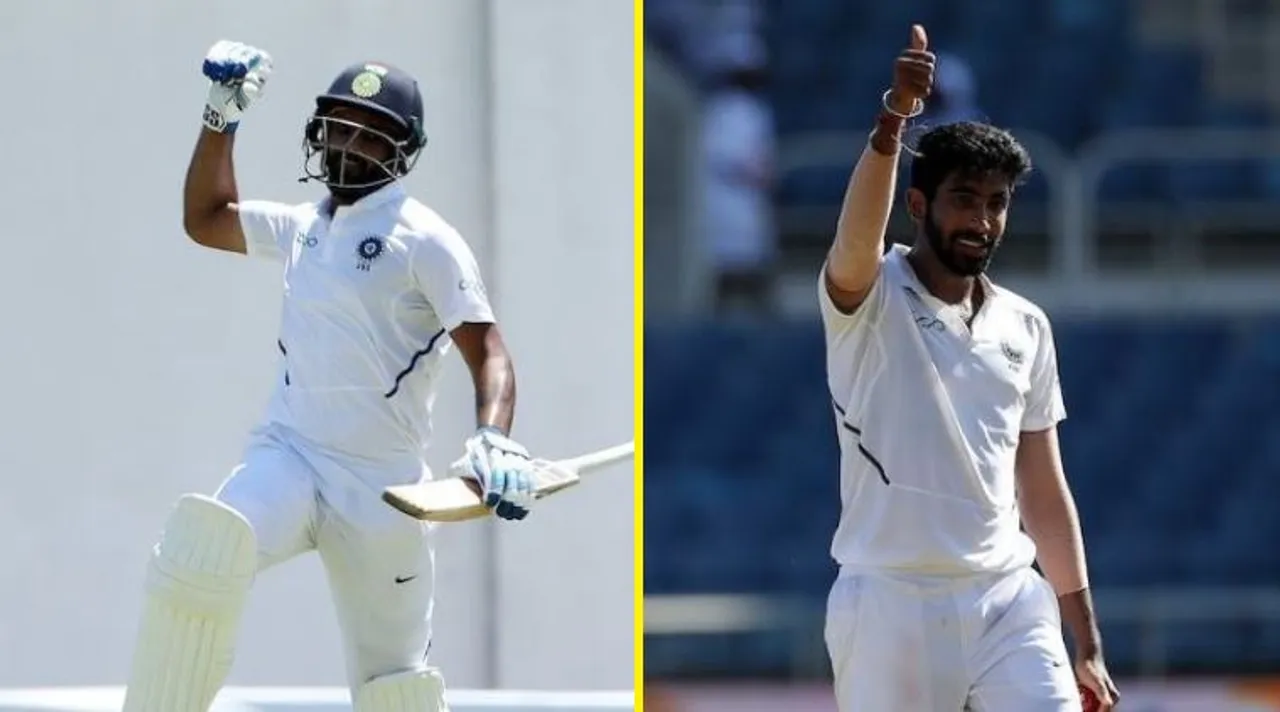 Jasprit Bumrah’s hat-trick, Hanuma Vihari’s ton take India on top
