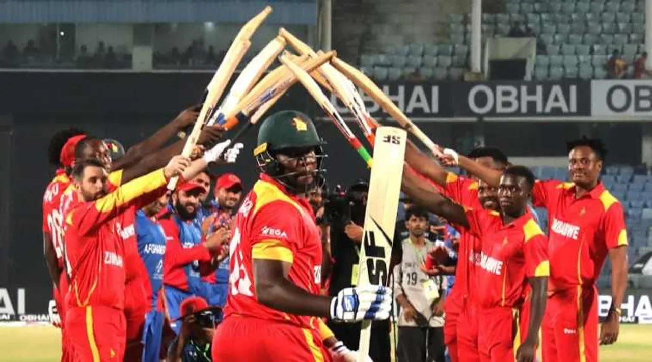 Zimbabwe’s Hamilton Masakadza breaks all-time T20I record in his