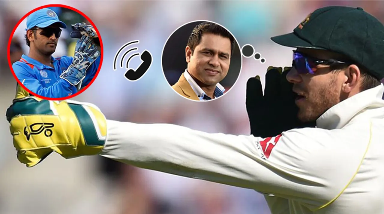 Tim Paine has been suggested to call MS Dhoni