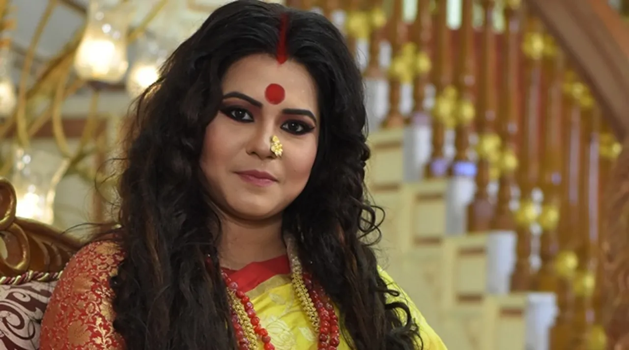 Bengali theatre star Ankita Majhi negative lead Star Jalsha serial Durga Durgeswari