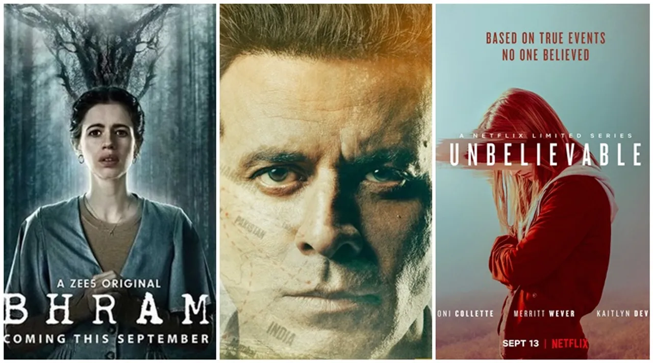 Netflix Amazon Prime Zee5 Hoichoi Best 7 web series in September