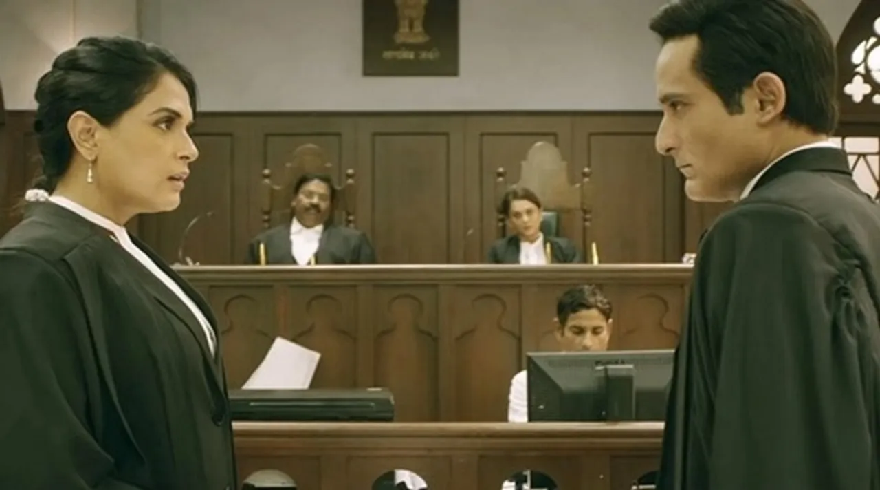 Raising voice against Me Too Akshaye Khanna Richa Chadda starrer Section 375 movie review