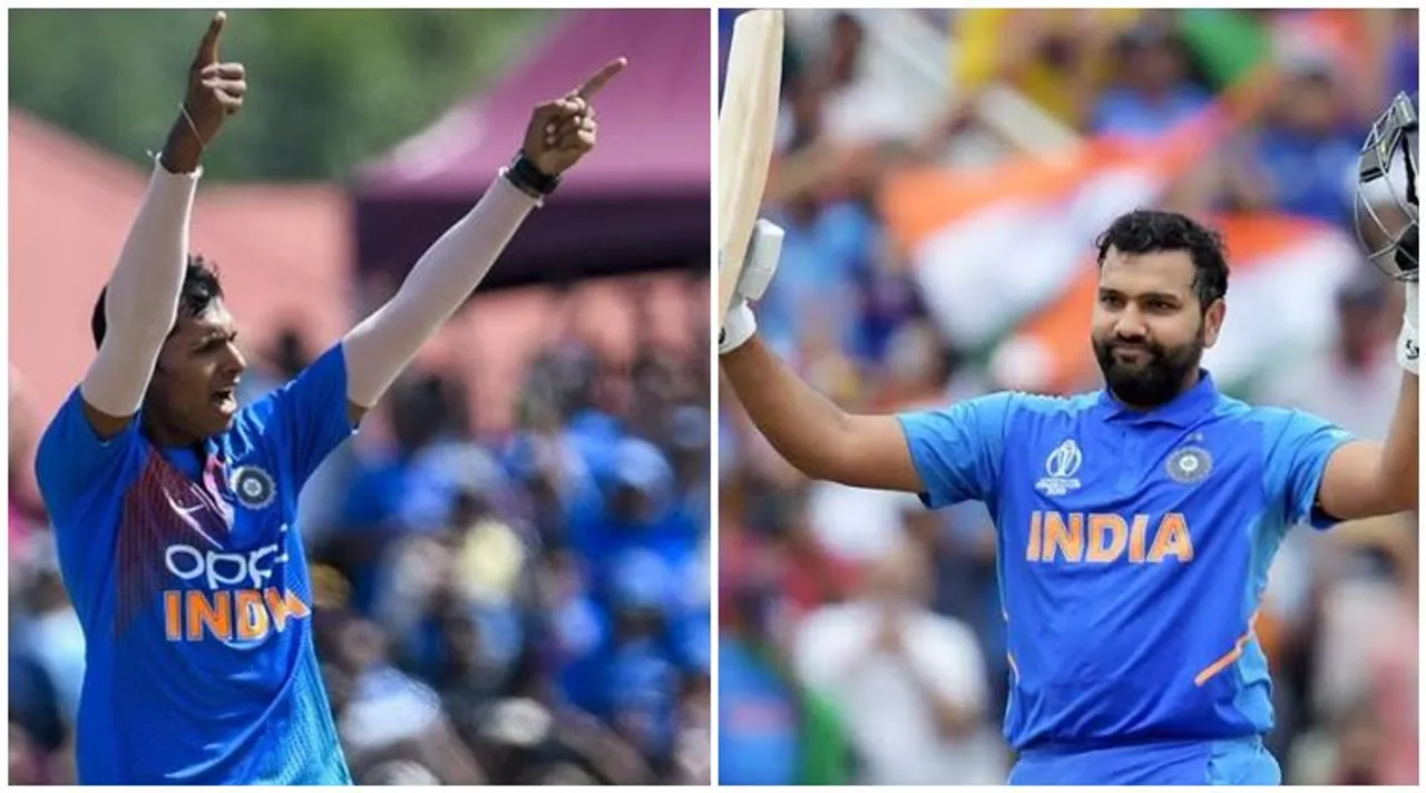 rohit sharma and navdeep saini
