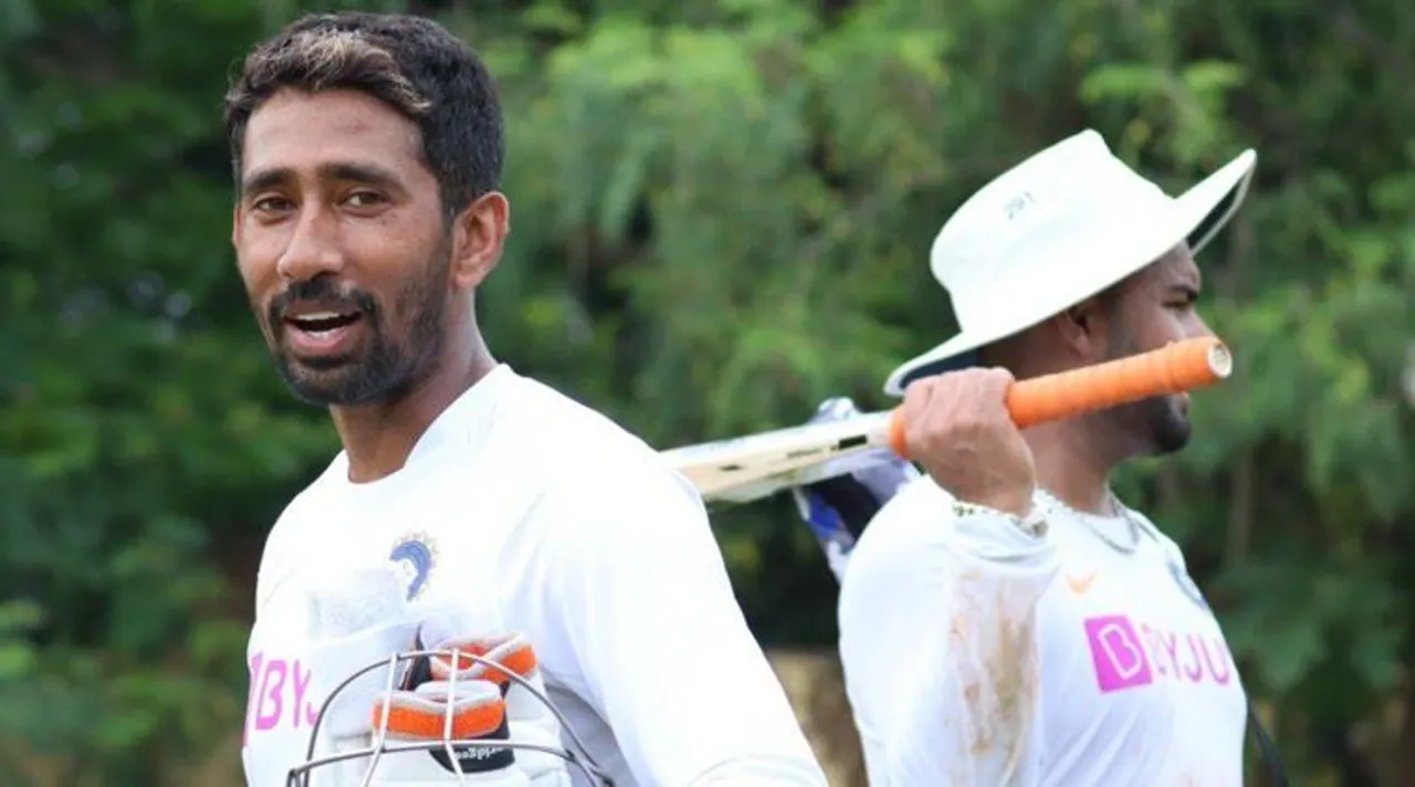 Rishabh pant and Wriddhiman Saha