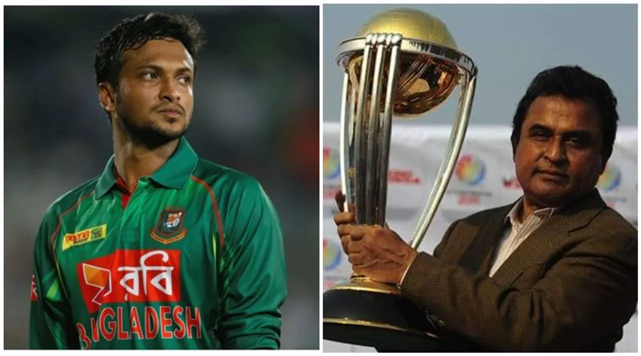 Shakib Al Hasan and Mustafa Kamal