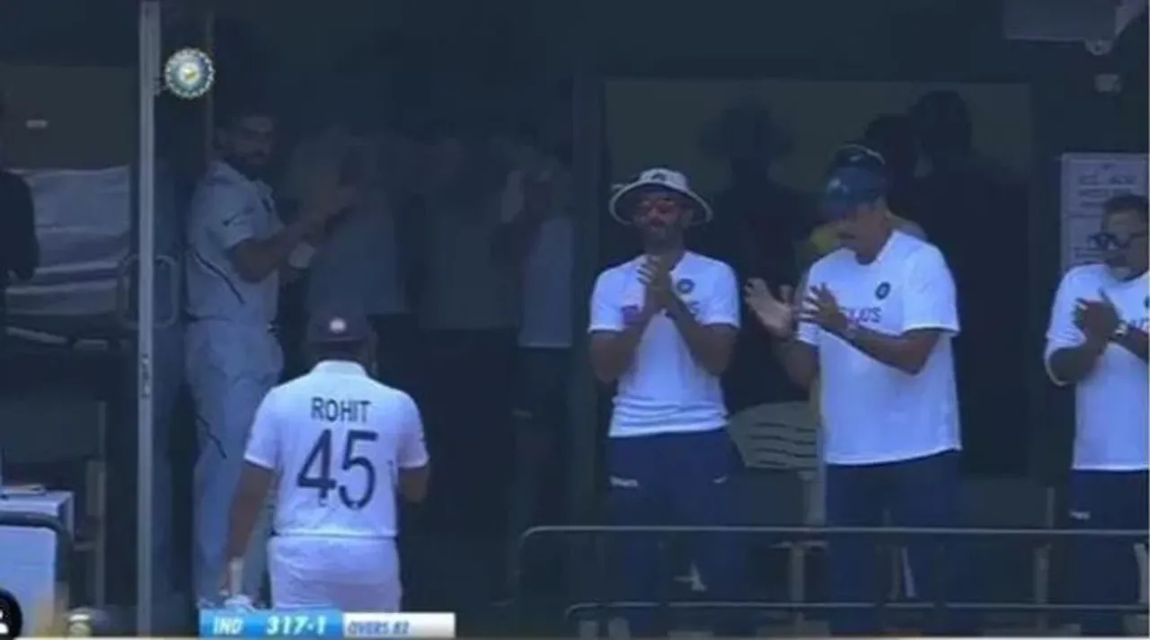 Virat Kohli, Rohit Sharma and team india
