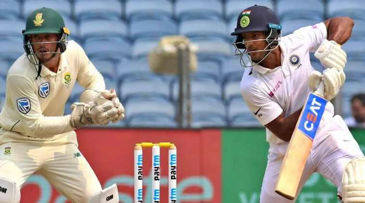 IND vs SA: 2nd Test hundred for Mayank Agarwal